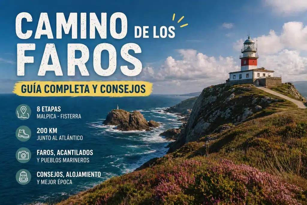 Camino de los Faros: etapas, kilómetros y consejos Camino de los Faros: etapas, kilómetros y consejos