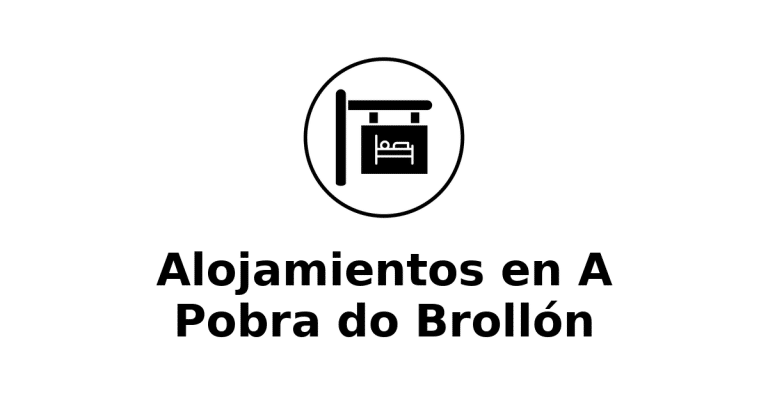 Alojamientos en A Pobra do Brollón